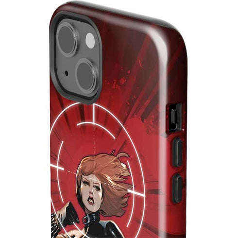 Marvel Black Widow Widowmaker iPhone 15 Impact Case